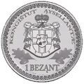 Монета 1 Безант (Реверс)